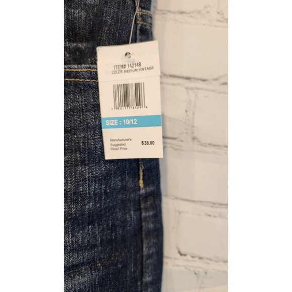 Lee Jeans Straight Fit Active Stretch Blue Boys Size 10/12 NEW WITH‎ TAGS - Picture 6 of 10